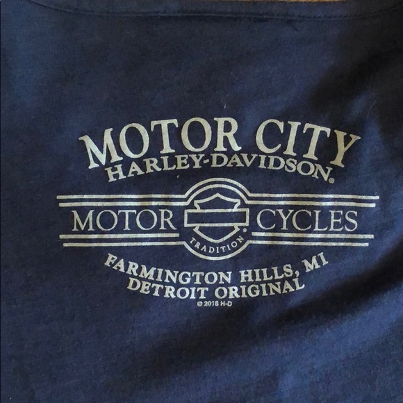 Harley!! 🧡🖤 Shirt 🏍 EUC!! - Picture 4 of 5